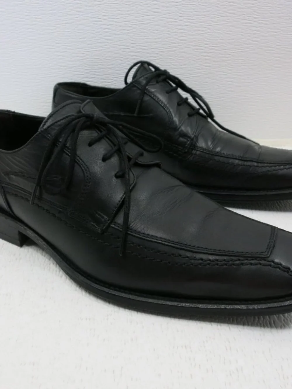 Manfield Hand Stitched Leather Dress Men's Footwear Split Top Oxfords Sz 42 8